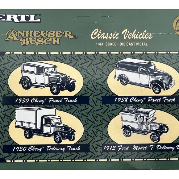 ERTL Anheuser Busch Die Cast Metal 1930 Chevy Delivery Truck Vintage 1993 - Picture 6 of 7